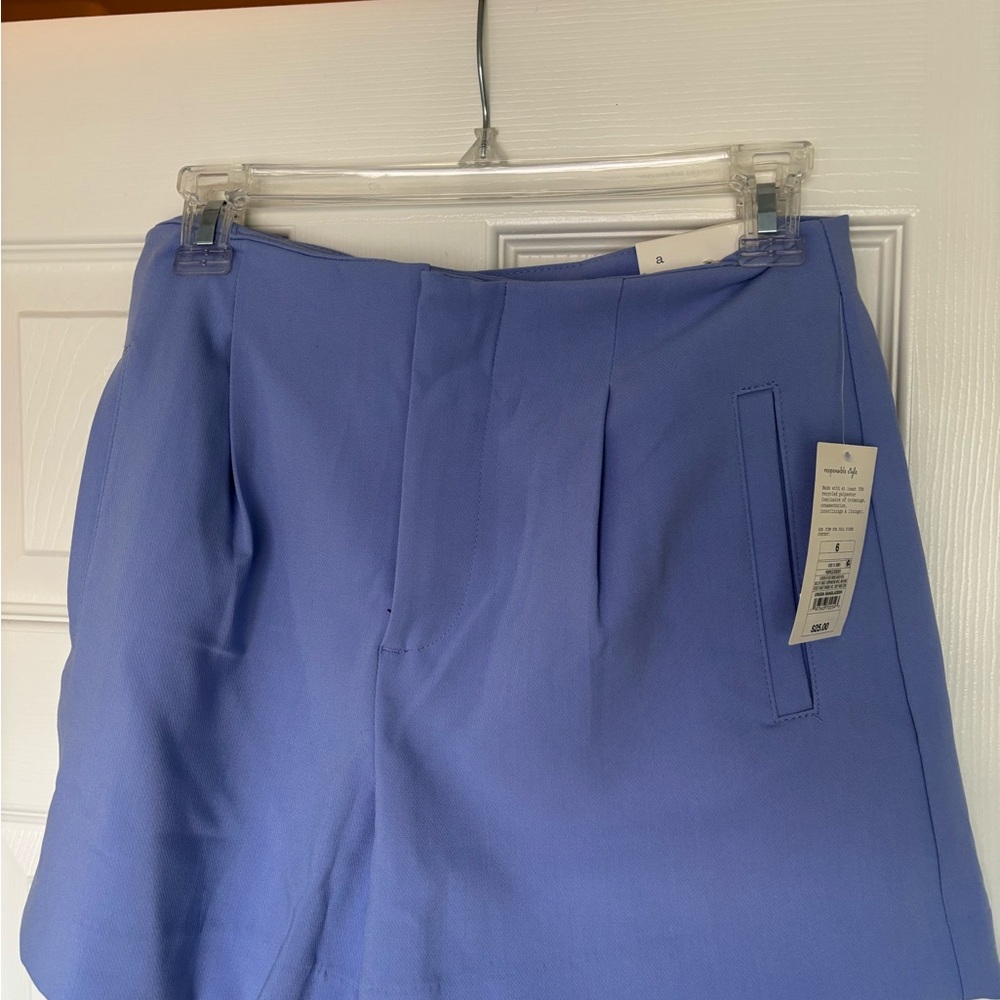 a new day Women's High Waist Lavender Shorts
